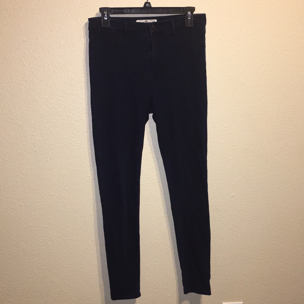 Navy blue Hollister jeggings
